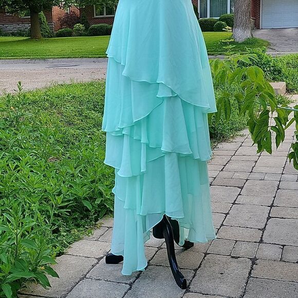 FLYNN SKYE asymmetrical high/low hem. Maxi dress - Picture 5 of 16